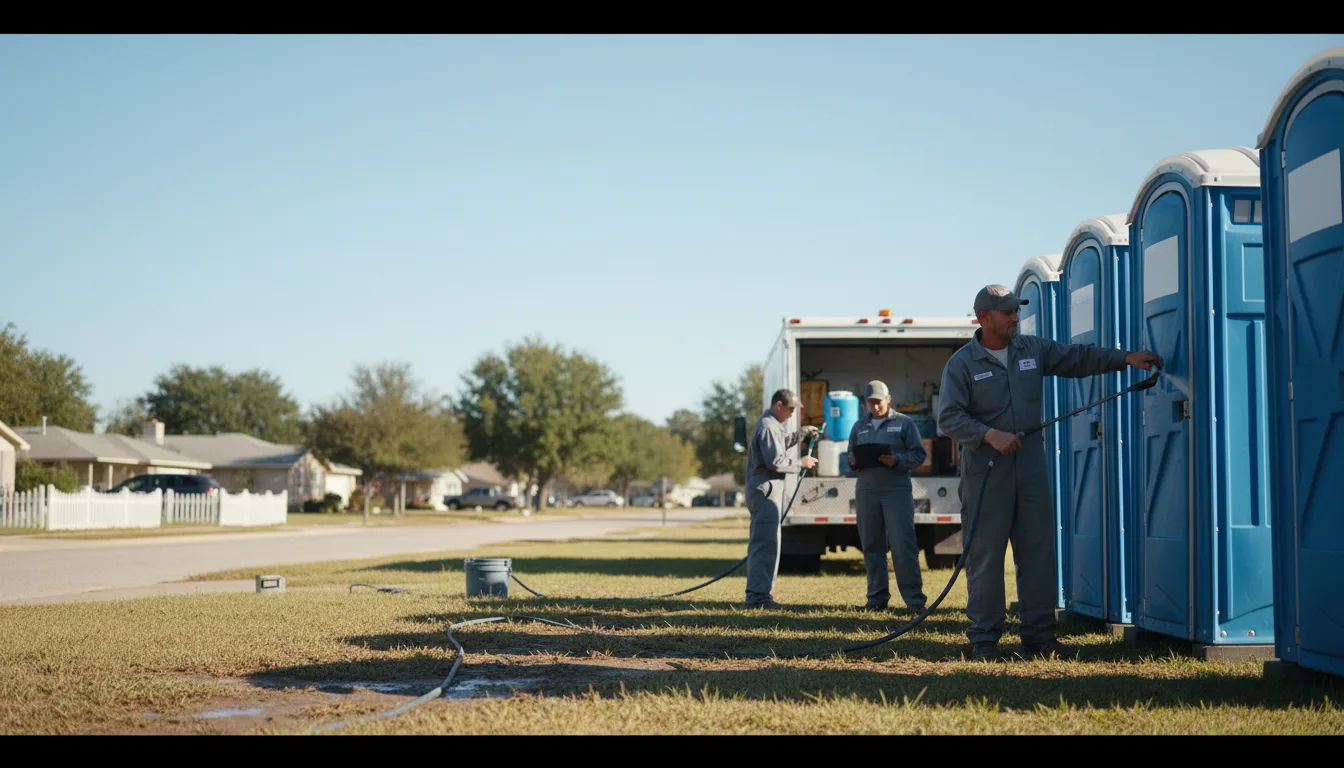 Long-Term Portable Toilet Rental in Dover, NC near me